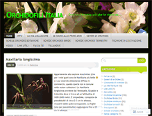 Tablet Screenshot of orchidofili-italia.com